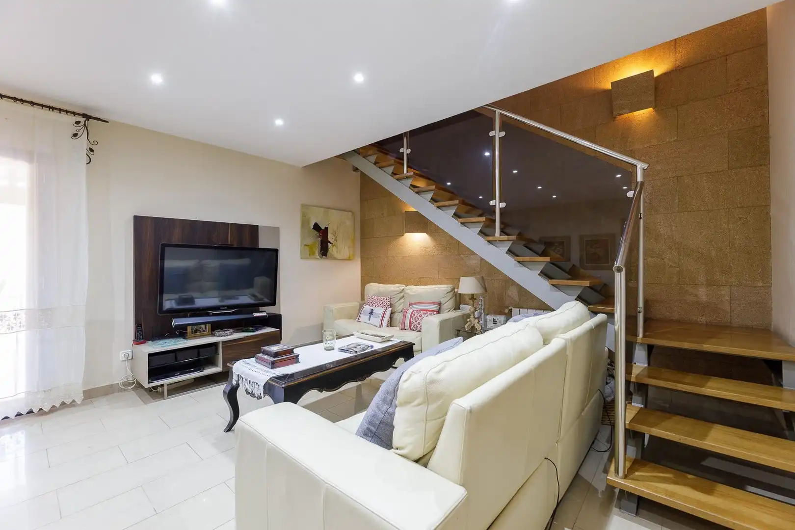 Sala de estar de Casa o chalet en venta en  Palma de Mallorca con Aire acondicionado, Jardín privado y Terraza
