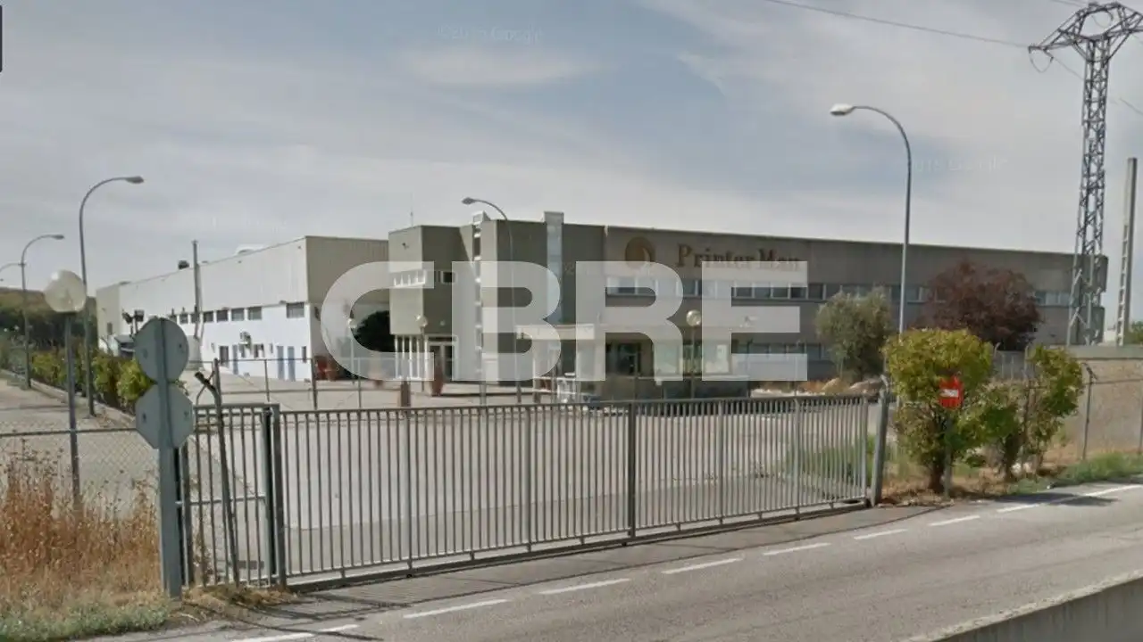 Vista exterior de Nau industrial de lloguer en Algete
