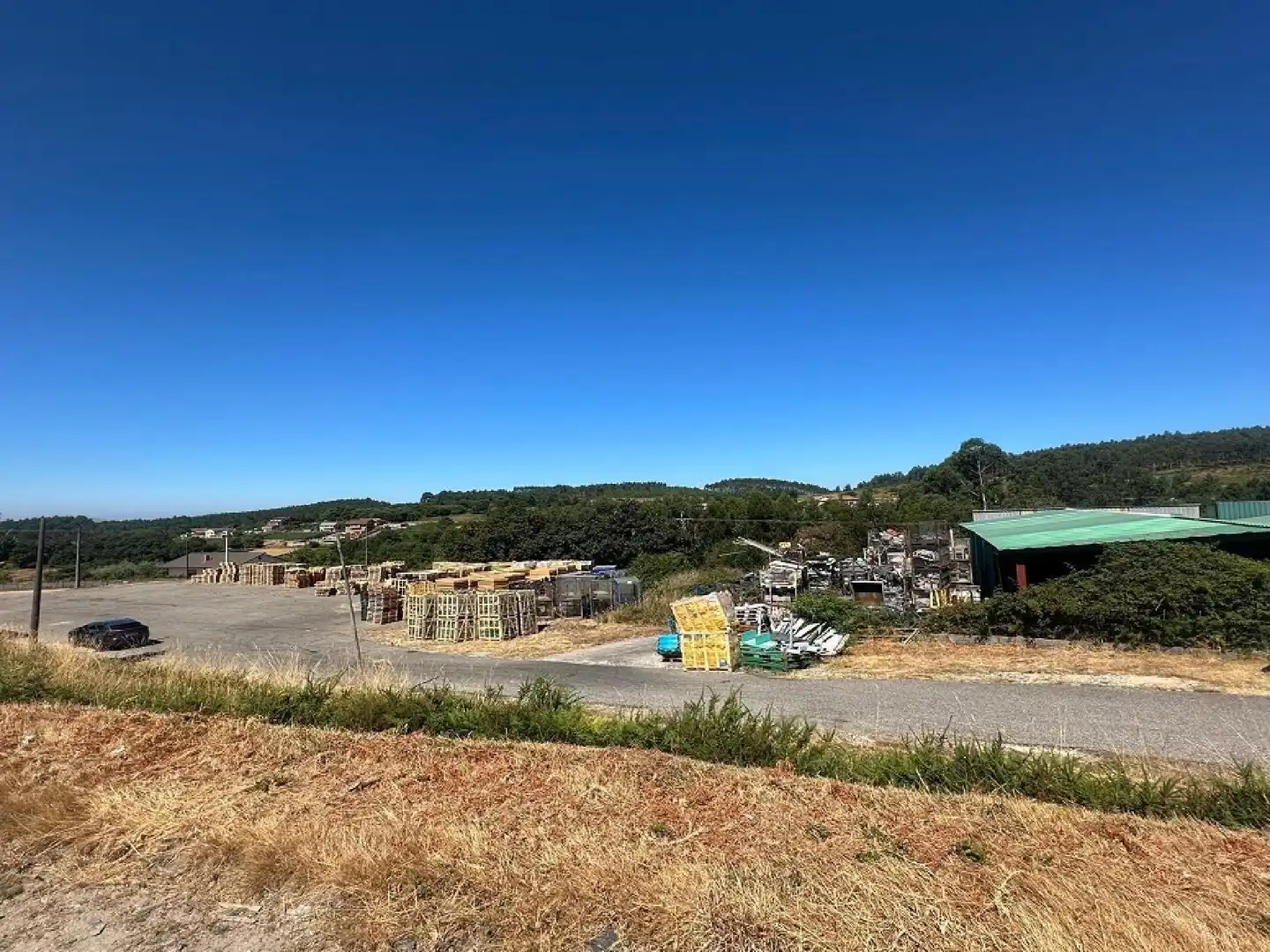 Vista exterior de Residencial en venta en Pazos de Borbén