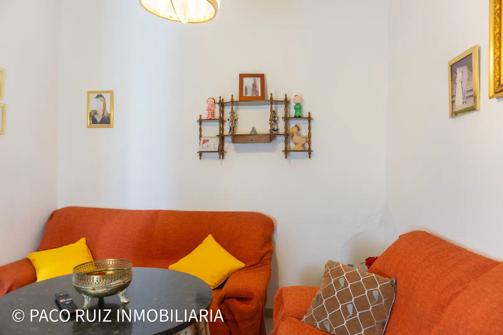 Wohnzimmer von Einfamilien-Reihenhaus zum Verkauf in Tabernas mit Abstellraum, Möbliert und Balkon
