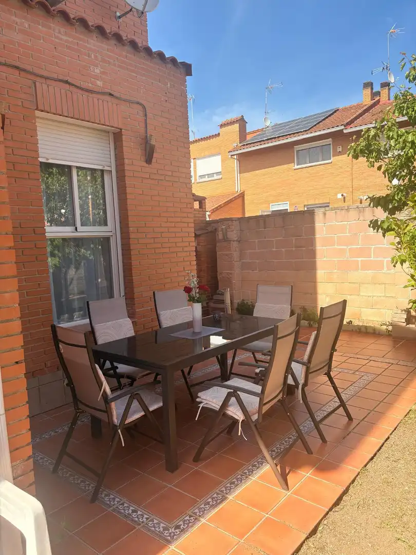Terrace of Detached homes for sale in Villa del Prado  with Heating, Private garden and Storage room