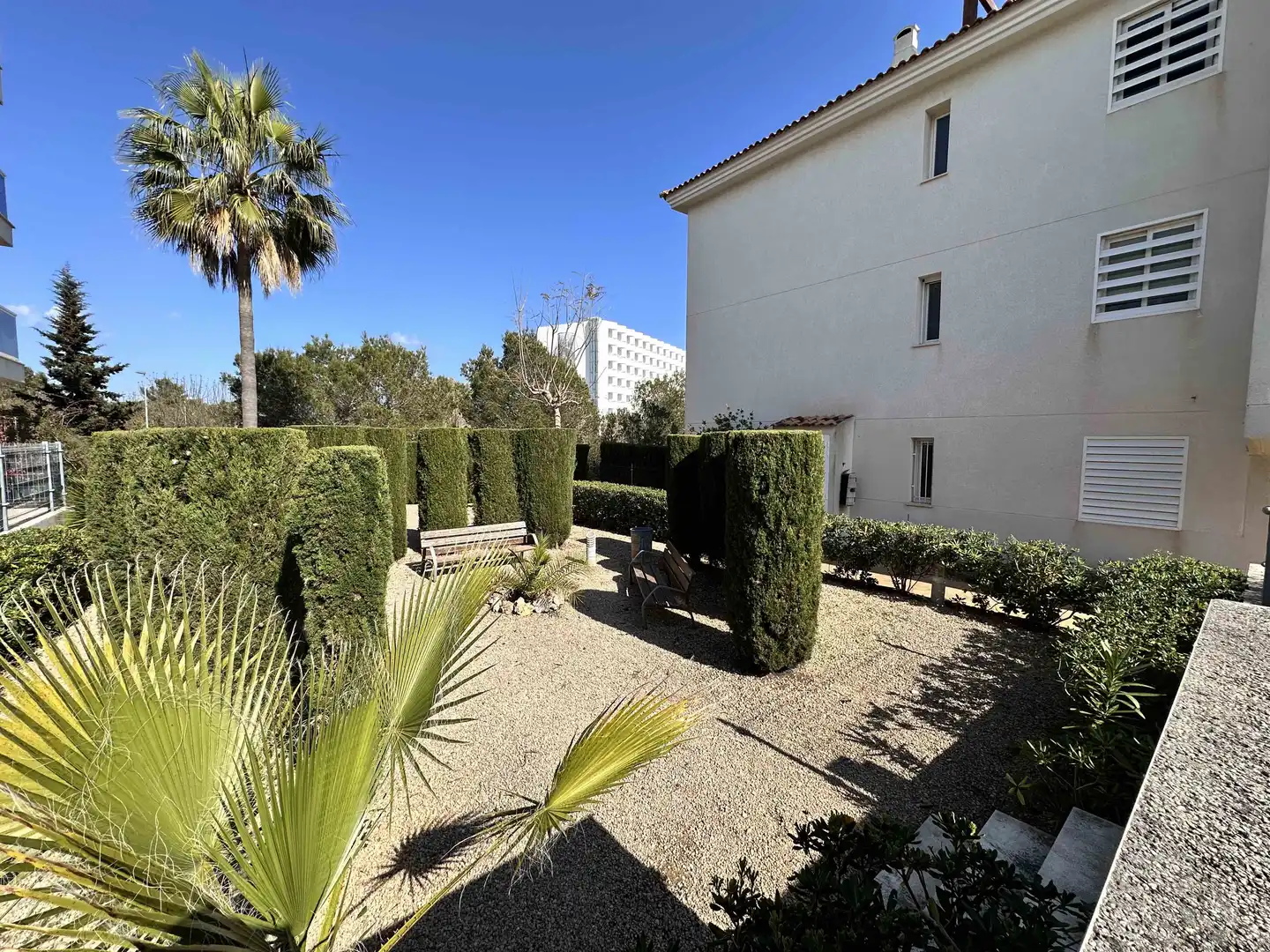 Garden of Apartments for sale in Manacor  with Air Conditioner, Heating and Storage room