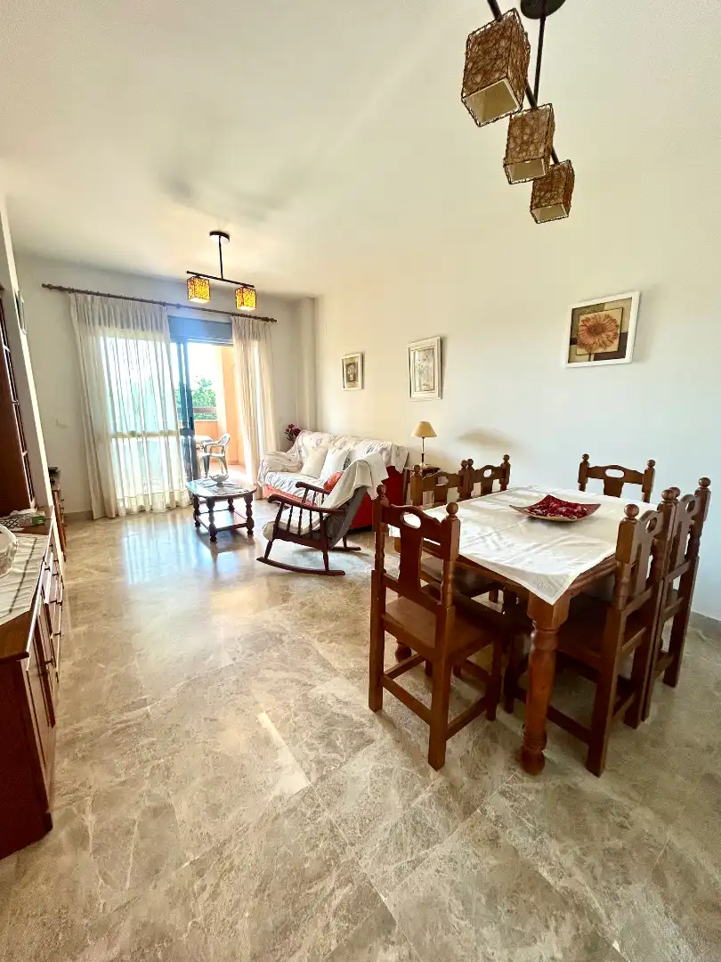 Dining room of Apartments for sale in  Almería Capital  with Terrace, Storage room and Community pool