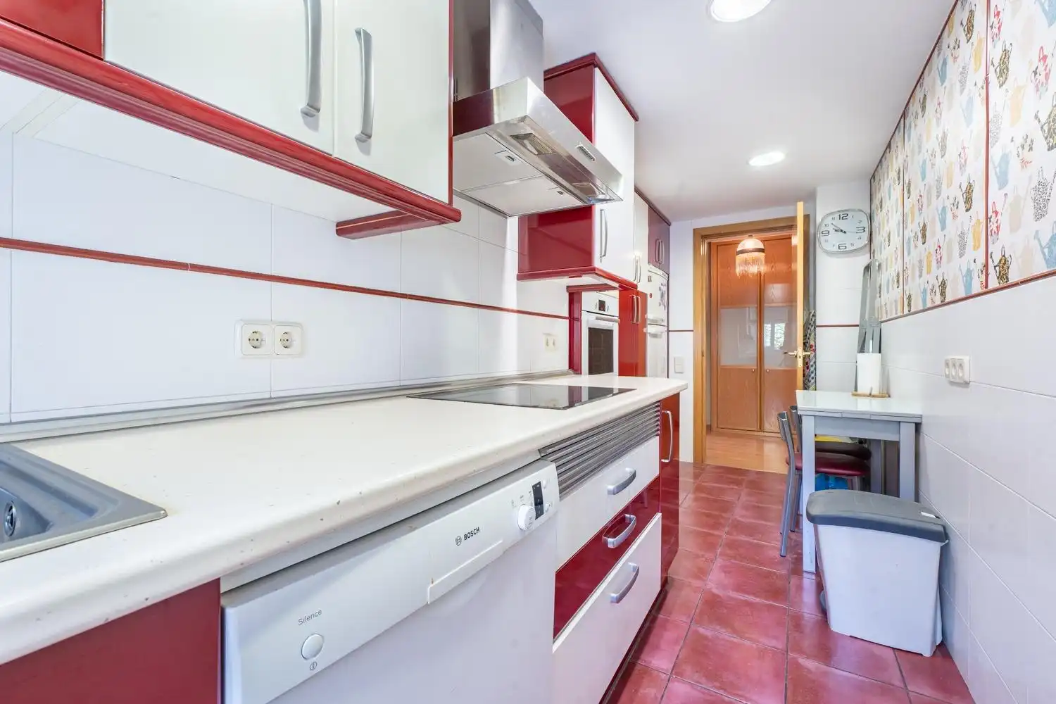 Kitchen of Flat for sale in Madrid  with Air Conditioner, Heating and Private garden