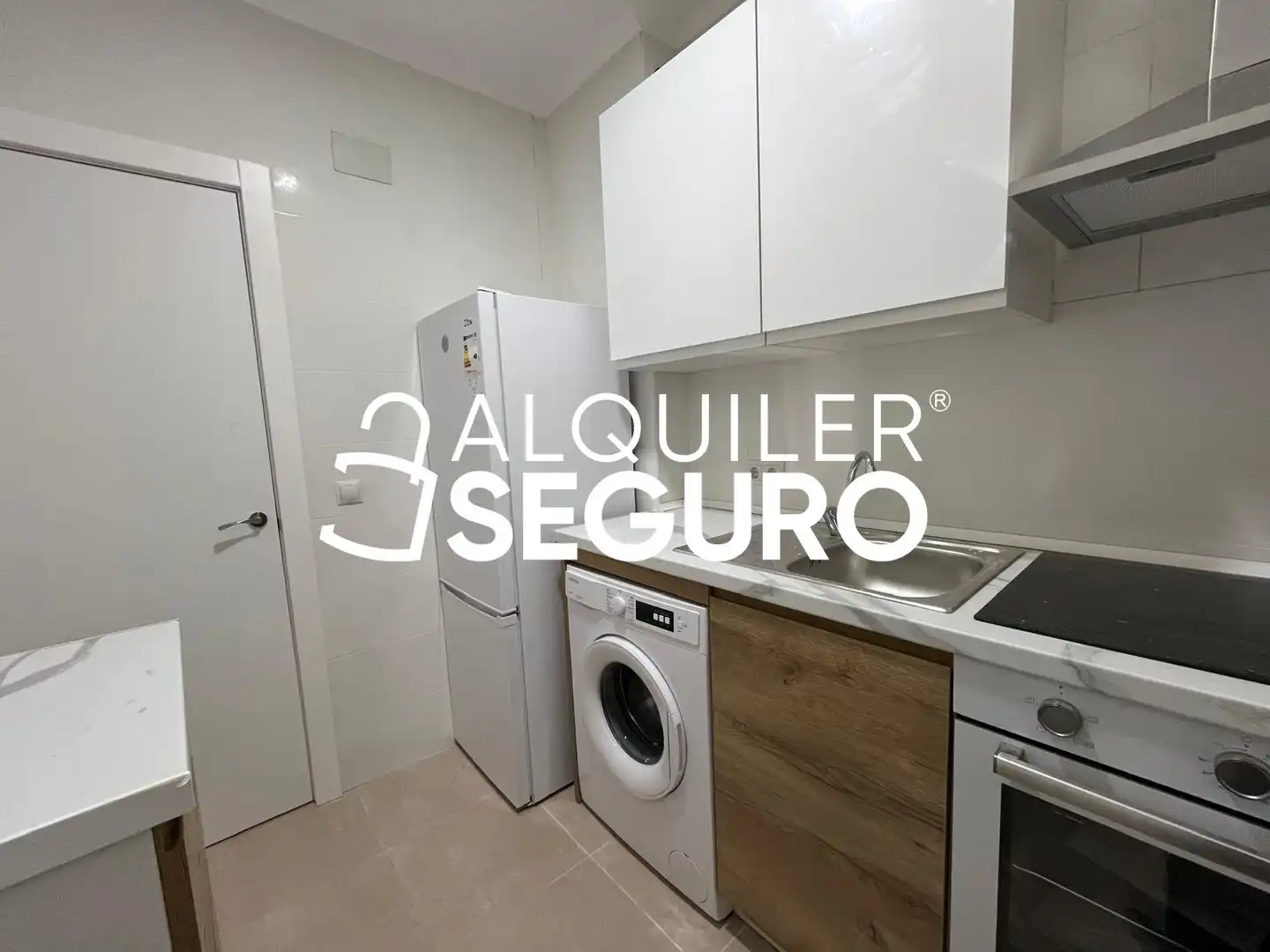 Cuina de Pis de lloguer en Madrid amb Calefacció