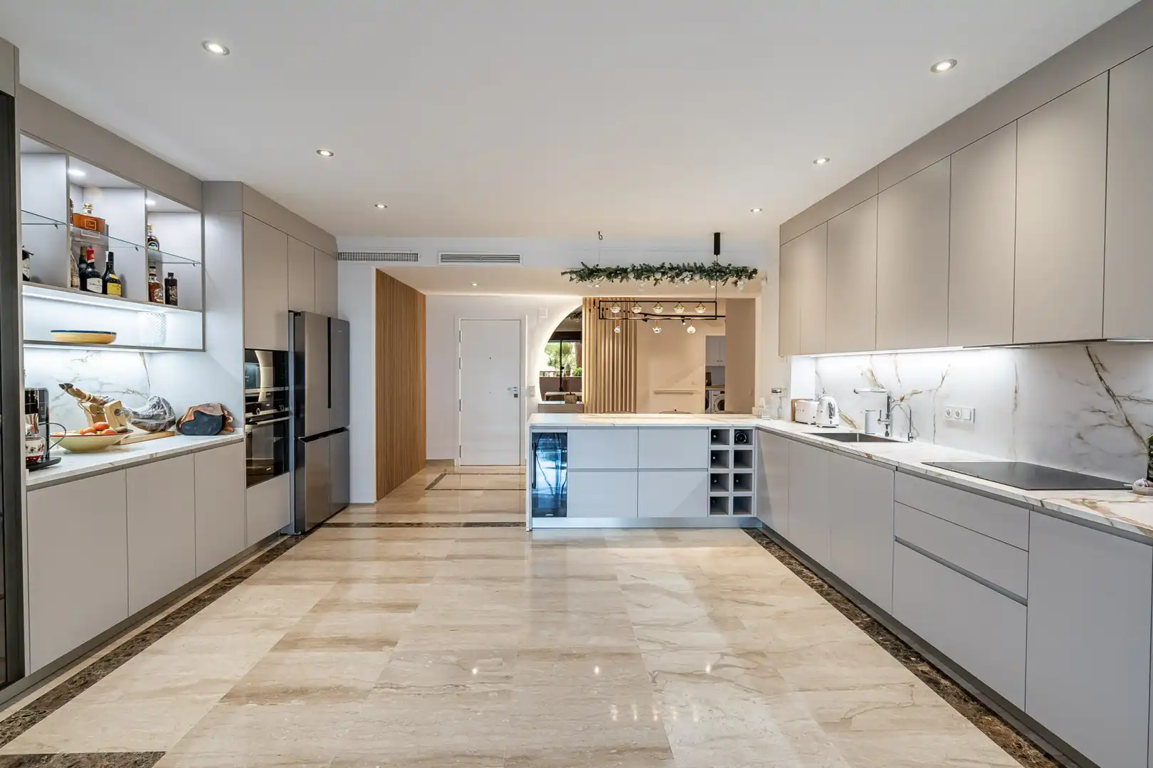 Cocina de Planta baja en venta en Estepona con Aire acondicionado, Terraza y Piscina