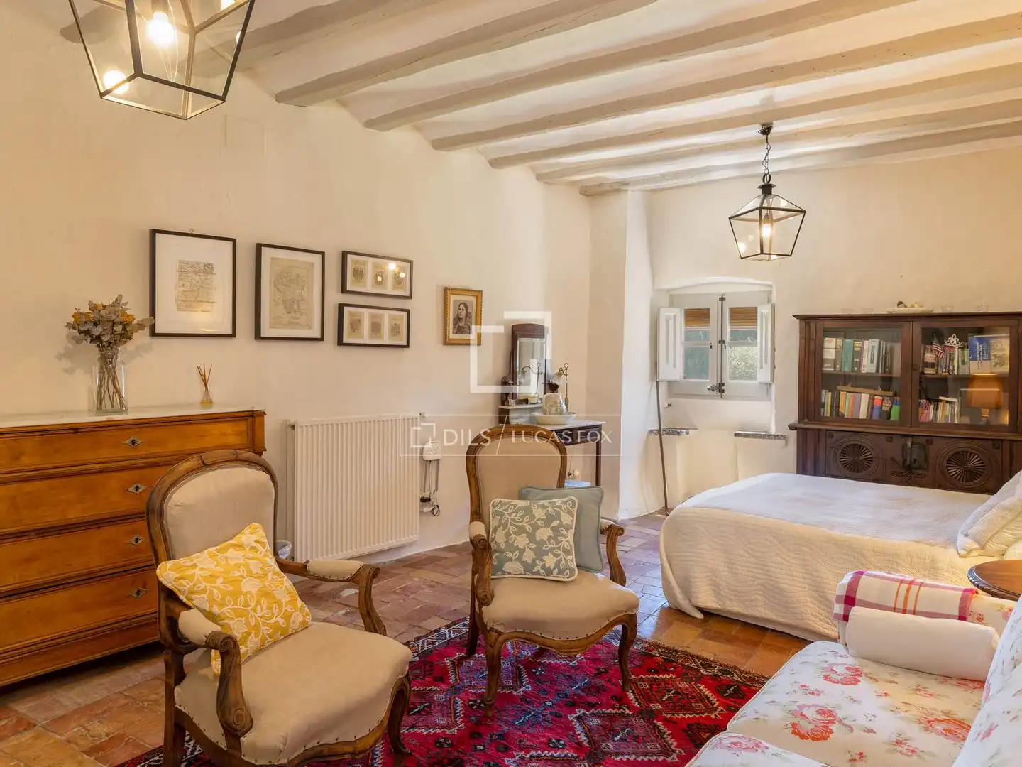 Habitación de Finca rústica en venta en Garrigàs con Aire acondicionado, Calefacción y Jardín privado