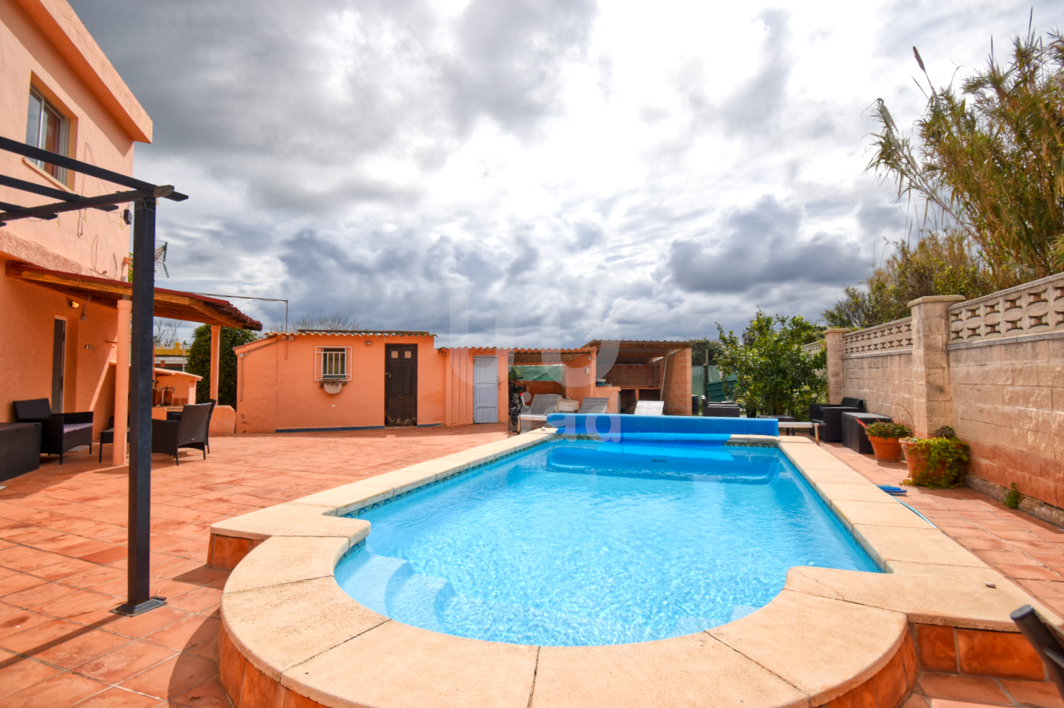 Piscina de Casa o xalet en venda en Gandia amb Aire condicionat i Piscina