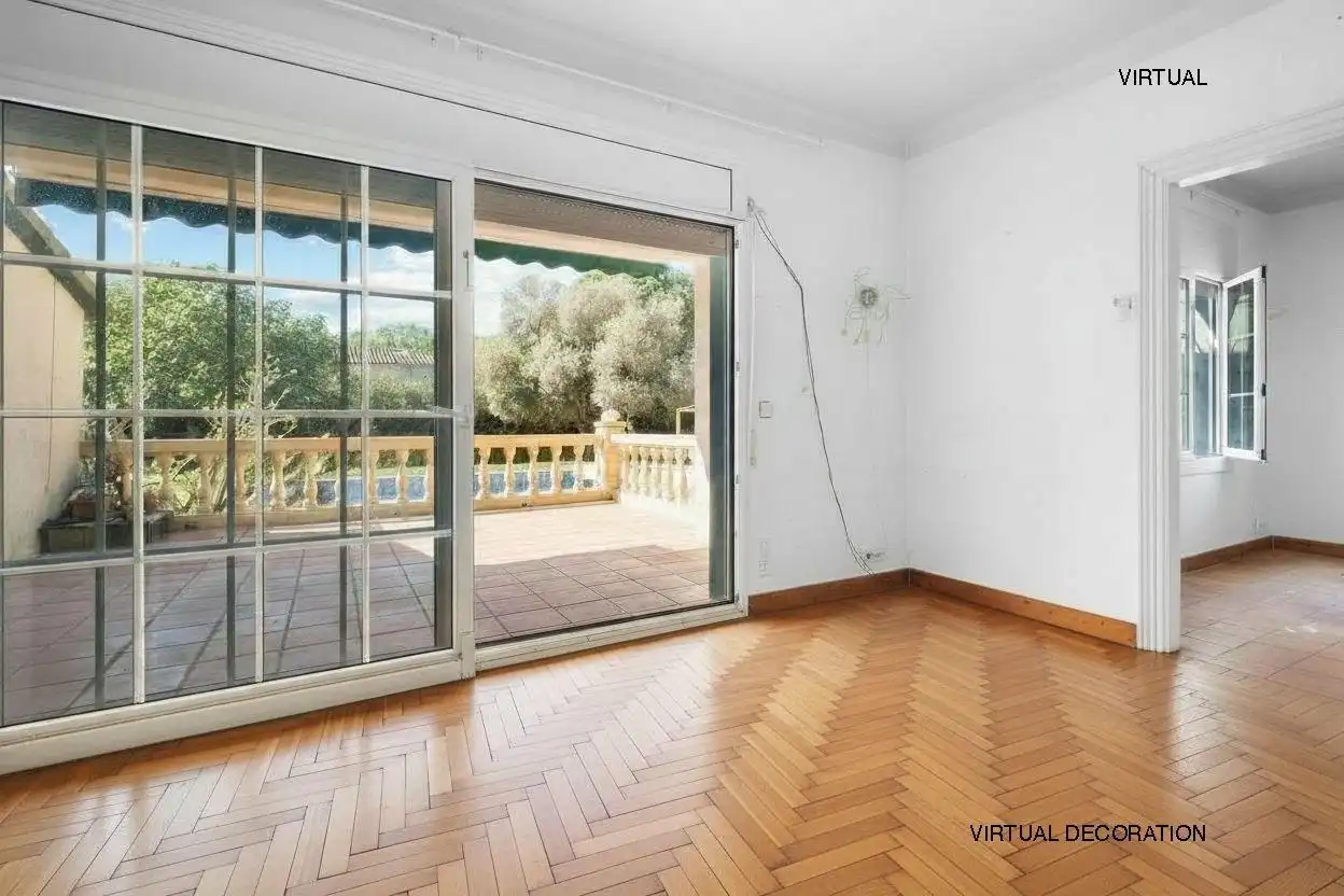 Sala de estar de Casa o chalet en venta en Sant Pere Pescador con Aire acondicionado, Calefacción y Jardín privado