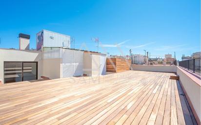 Terrace of Flat for sale in  Barcelona Capital  with Terrace and Balcony