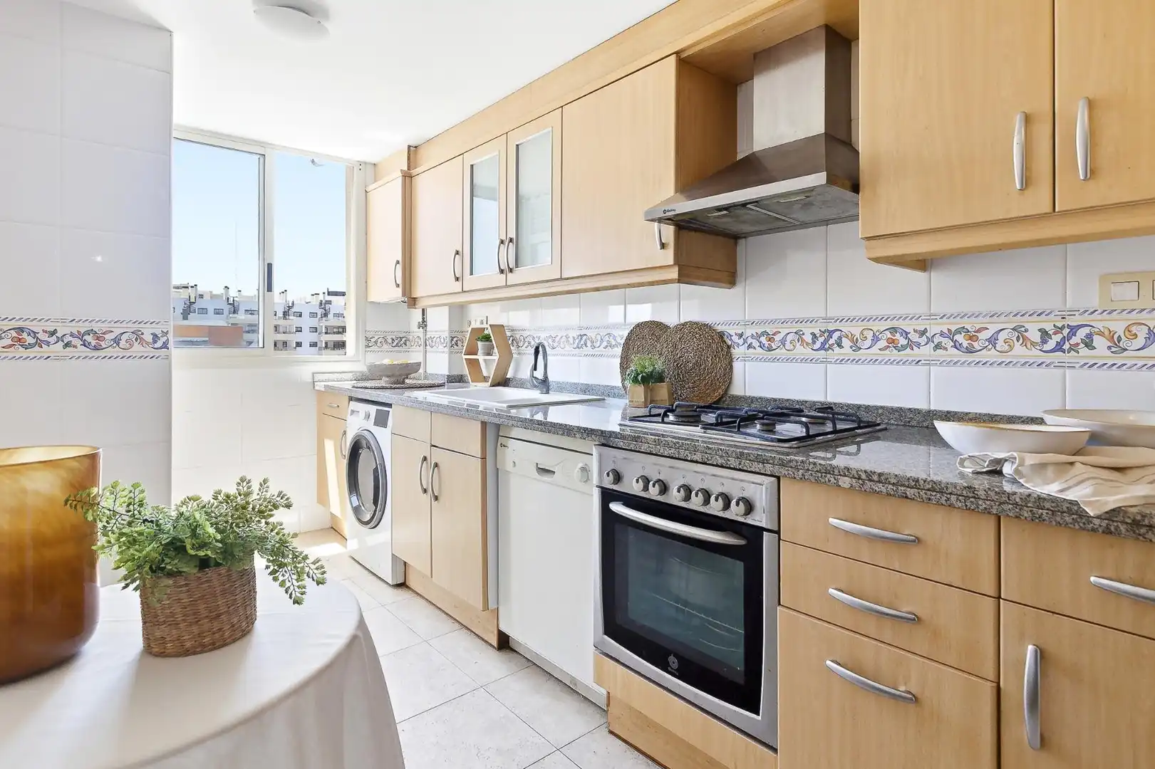 Kitchen of Apartments for sale in La Pobla de Farnals  with Air Conditioner, Heating and Private garden