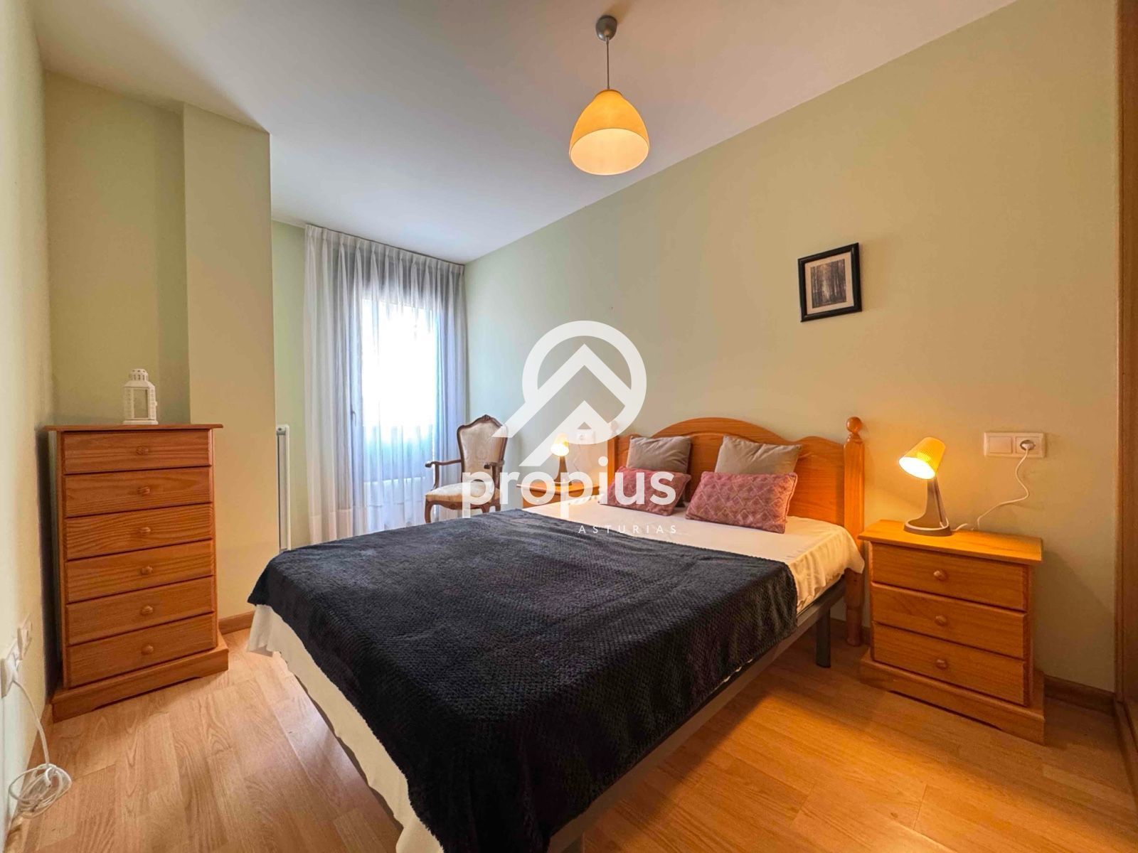 Bedroom of Attic for sale in Llanes  with Heating, Furnished and Oven