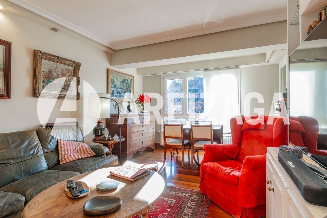 Sala de estar de Piso en venta en Donostia - San Sebastián  con Calefacción, Terraza y Trastero