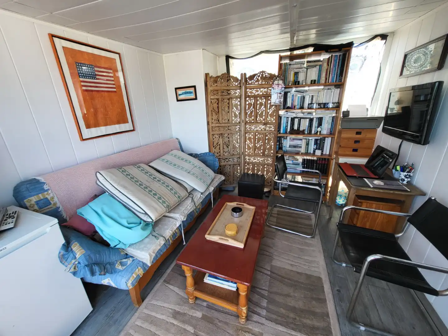 Living room of Duplexes for sale in Peñíscola / Peníscola  with Air Conditioner, Terrace and Furnished