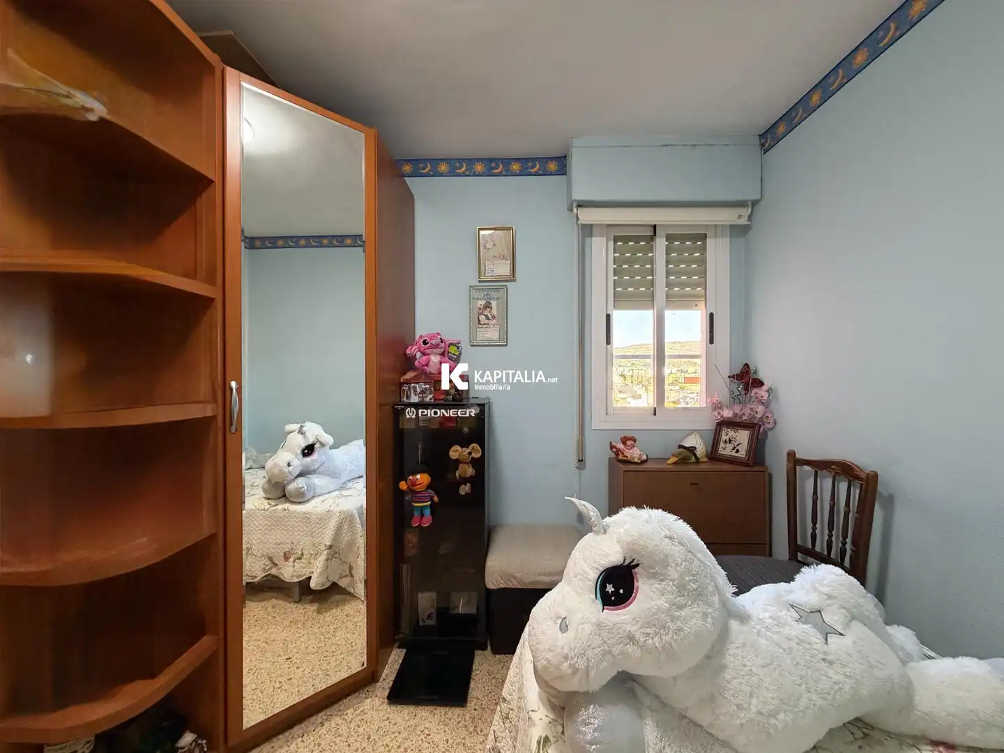 Bedroom of Flat for sale in Ontinyent  with Air Conditioner, Heating and Balcony