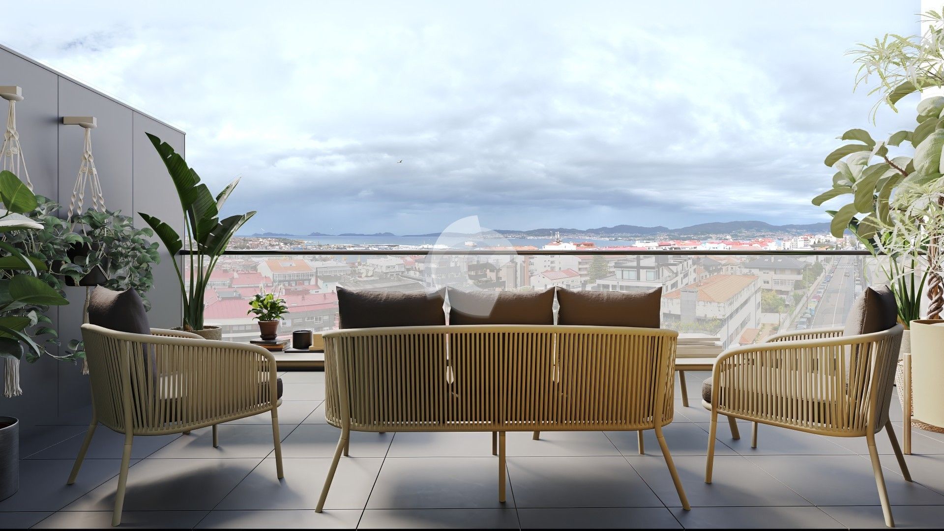 Terrassa de Apartament en venda en Vigo 
