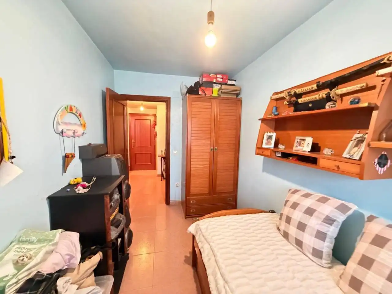 Bedroom of Duplexes for sale in Castellón de la Plana / Castelló de la Plana  with Air Conditioner, Terrace and Storage room