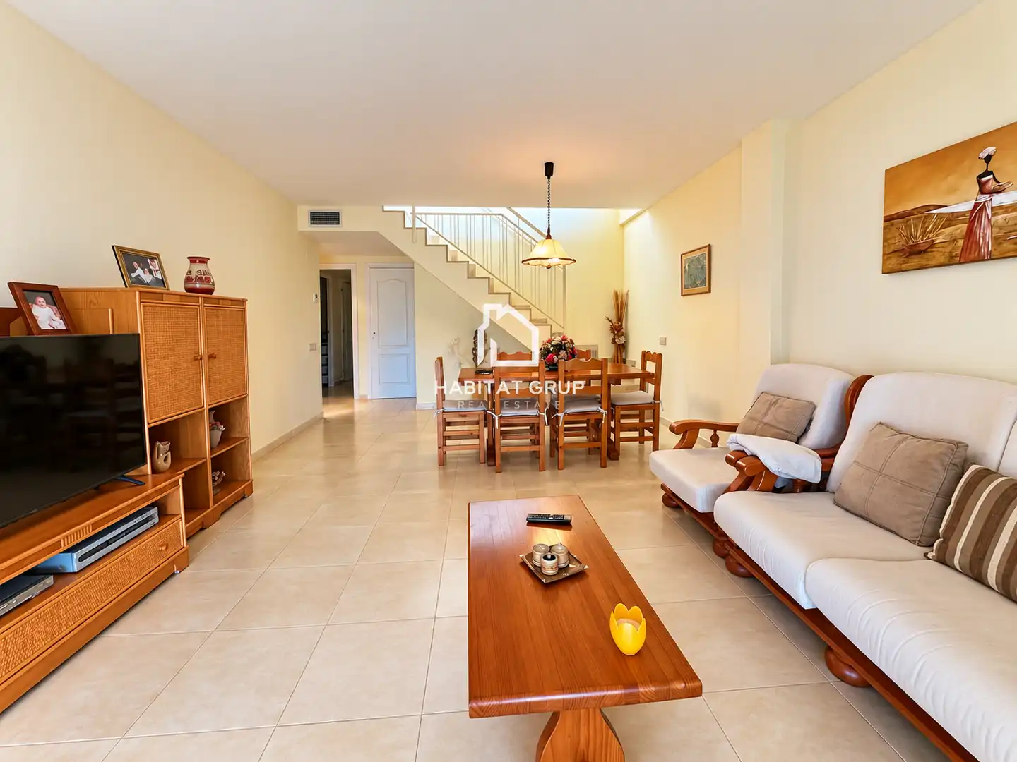 Sala d'estar de Dúplex en venda en Platja d'Aro