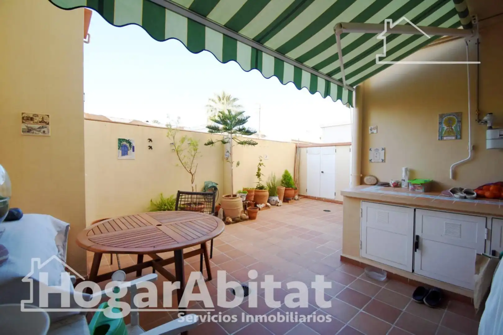 Garden of Flat for sale in Dénia  with Air Conditioner, Heating and Terrace