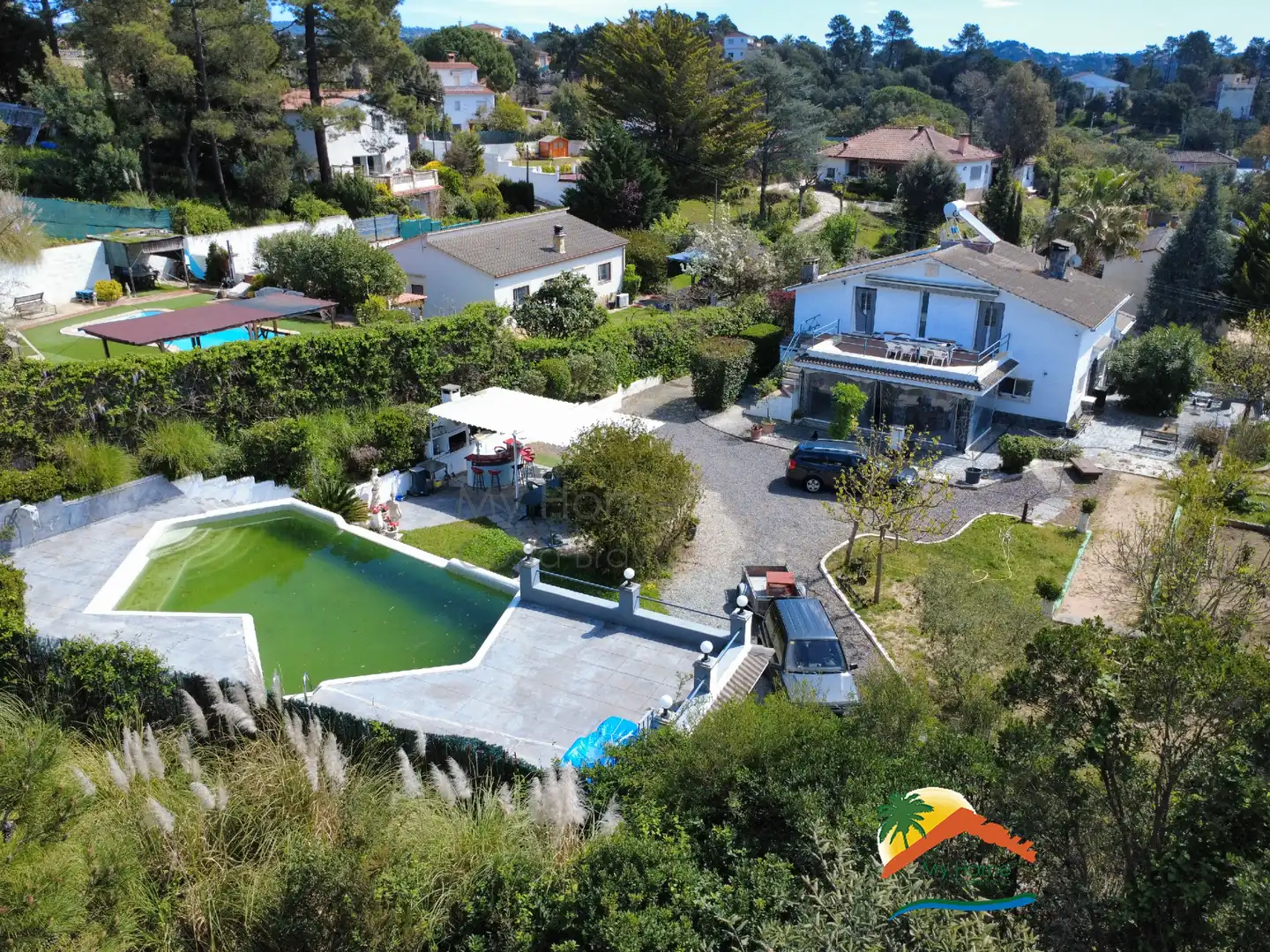 Casa amb piscina en venda a Aiguaviva Parc, imagen 2