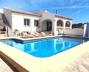Exterior view of House or chalet for sale in Jávea / Xàbia  with Air Conditioner and Storage room