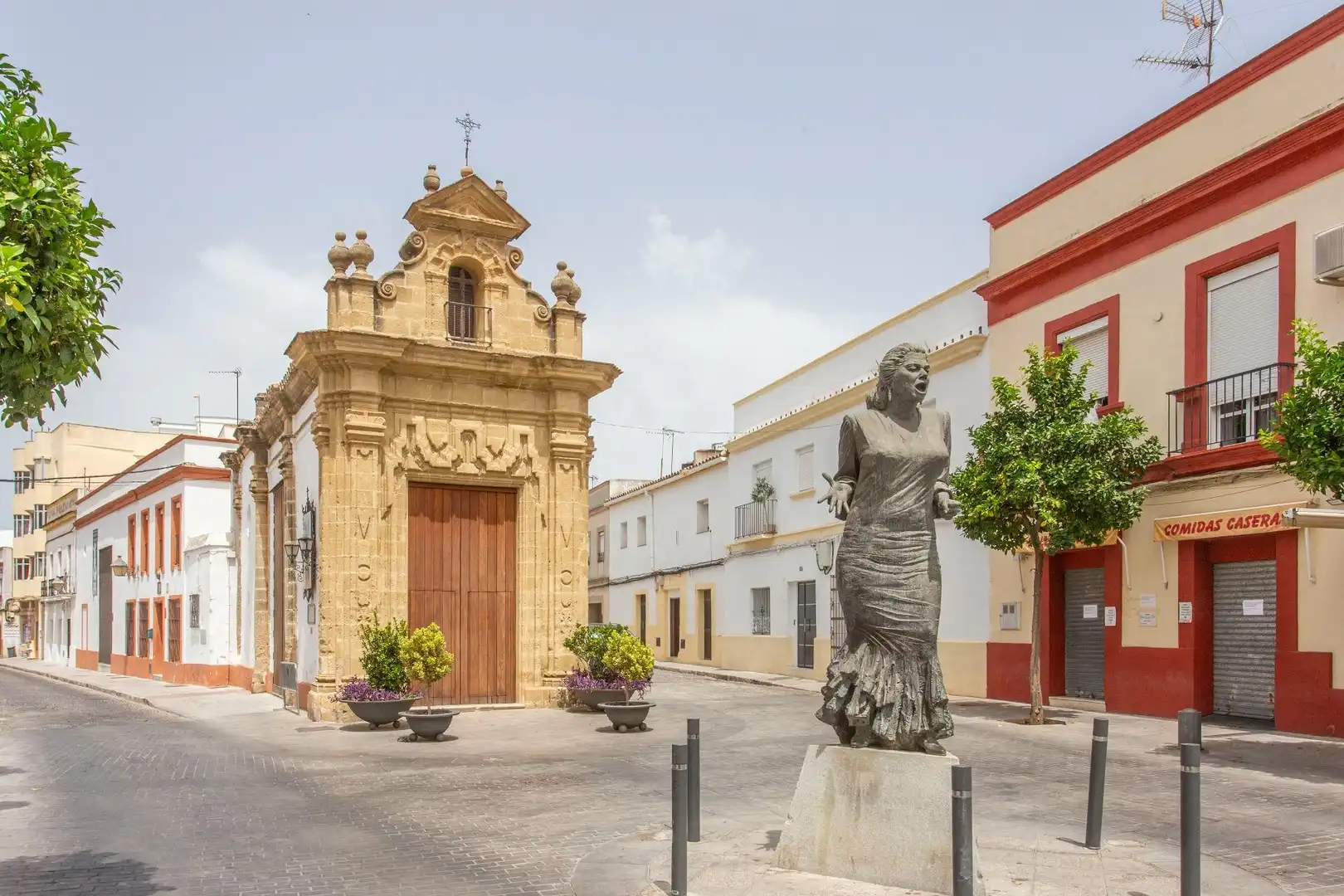 Vista exterior de Pis en venda en Jerez de la Frontera amb Aire condicionat
