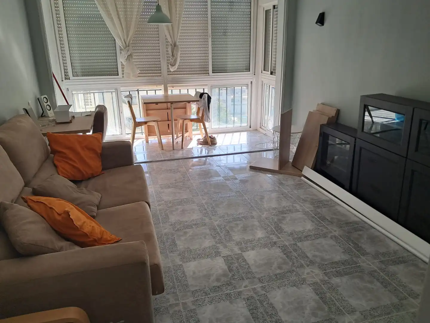 Sala de estar de Estudio en venta en Rincón de la Victoria con Amueblado, Horno y Lavadora