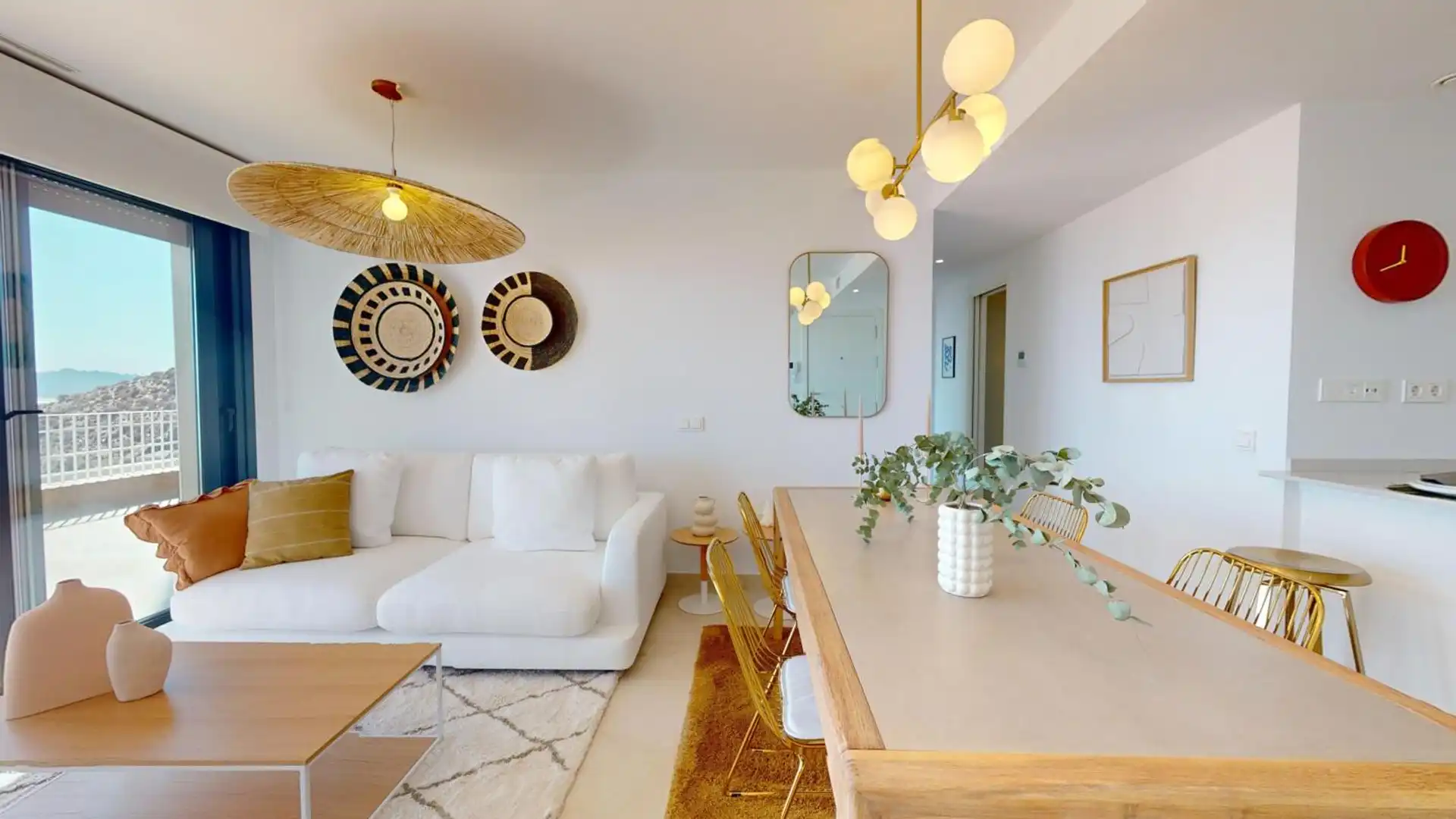 Sala de estar de Apartamento en venta en Águilas con Terraza