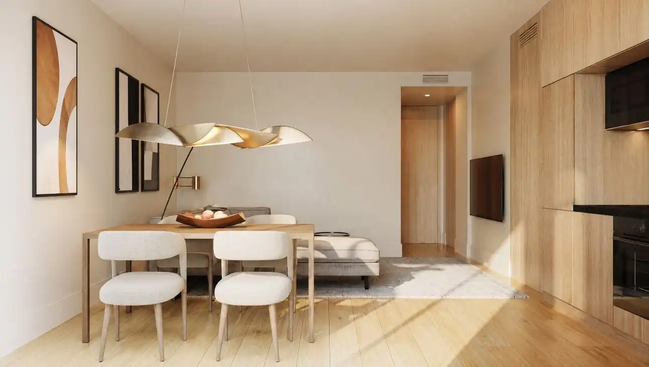 Sala de estar de Piso en venta en Barcelona con Aire acondicionado y Calefacción