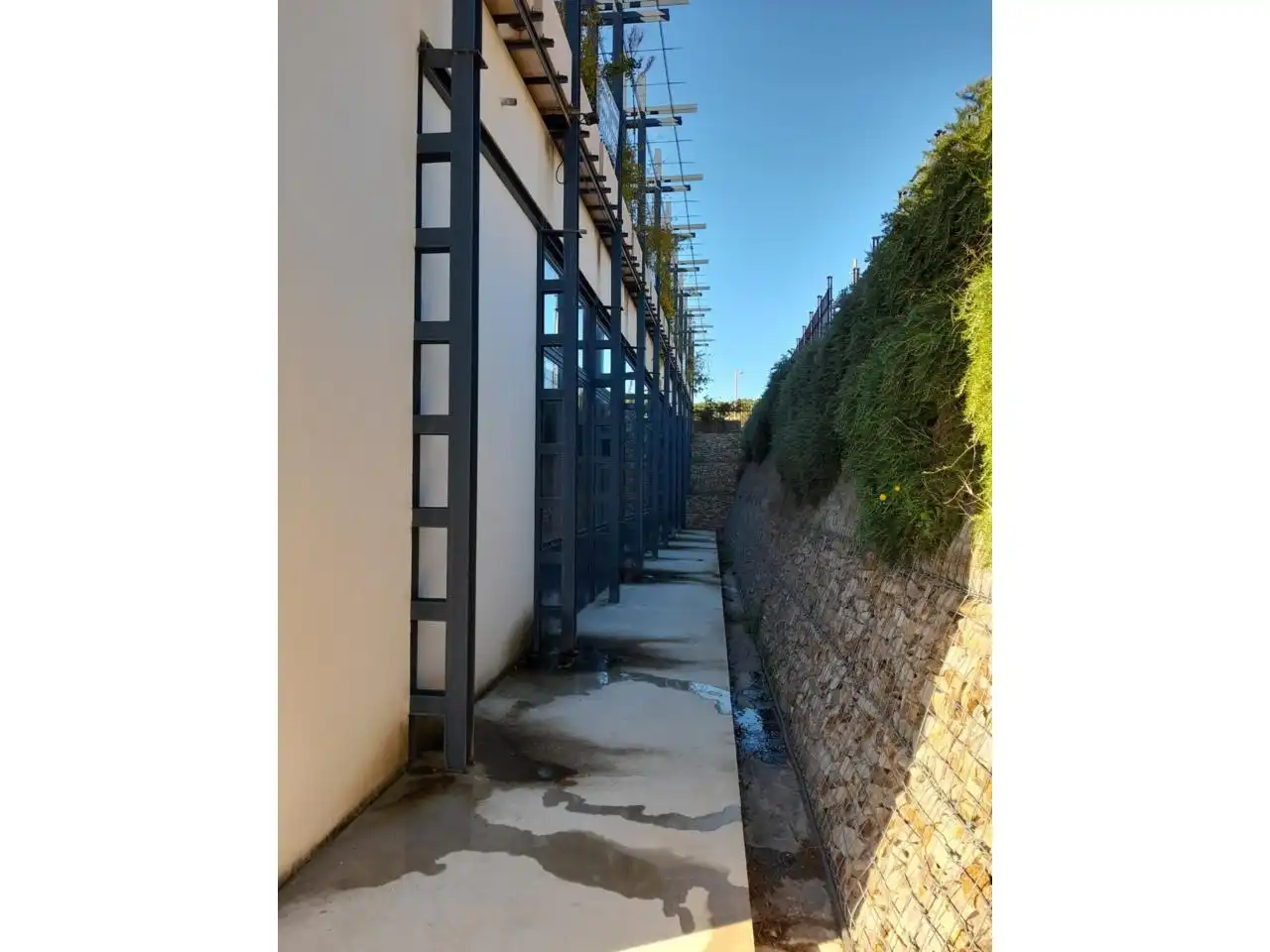 Vista exterior de Nave industrial en venta en Mont-ras