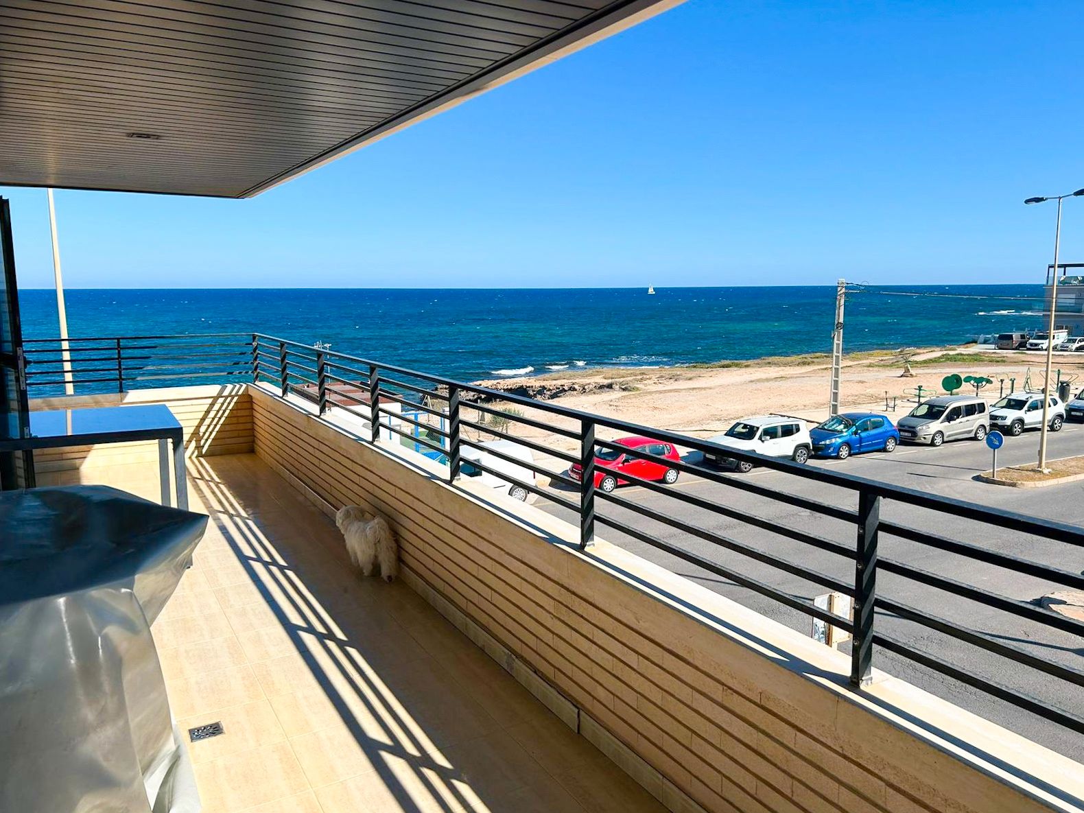 Terrace of Flat to rent in Torrevieja  with Air Conditioner, Parquet flooring and Terrace