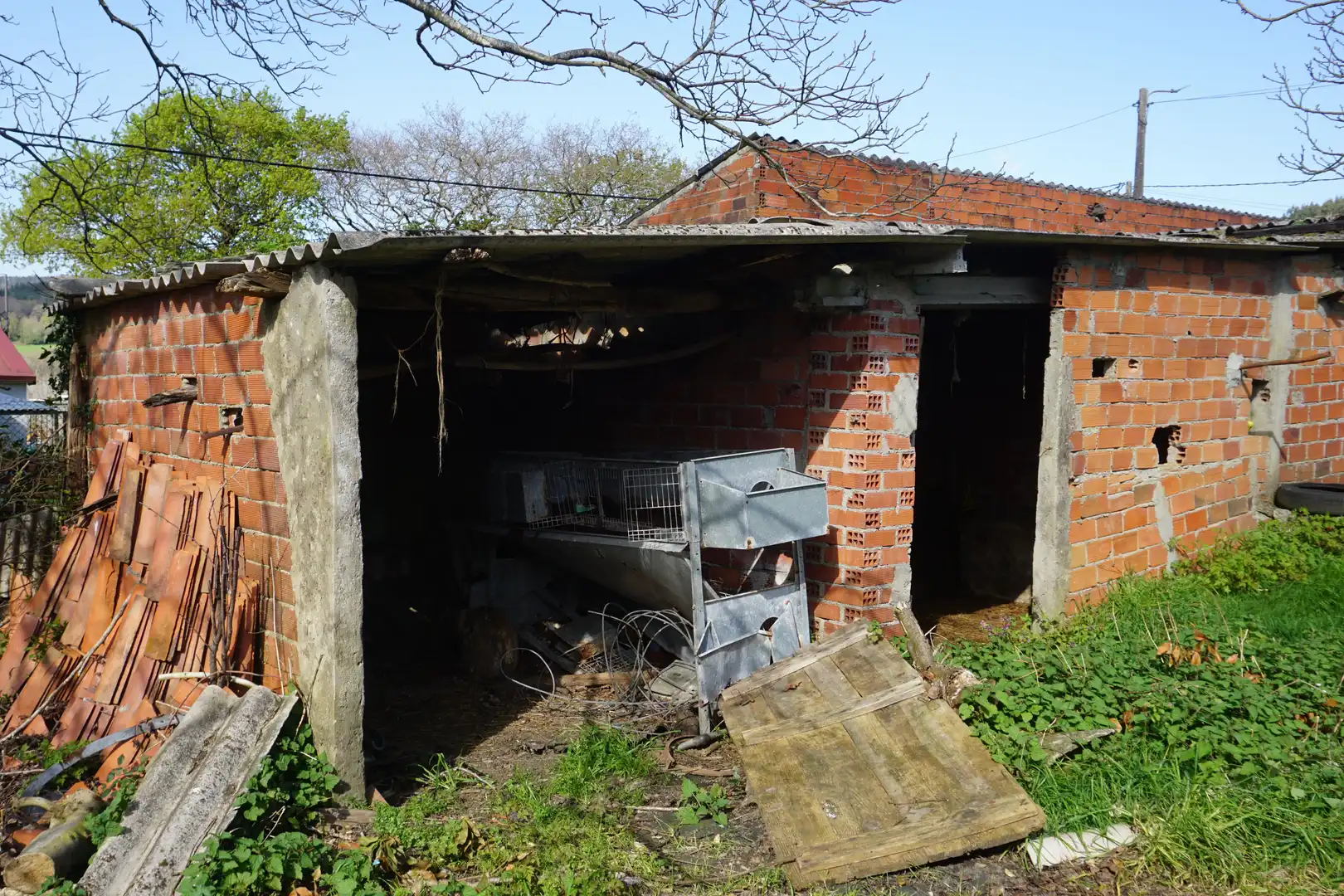 Vista exterior de Casa o xalet en venda en Melide amb Jardí privat