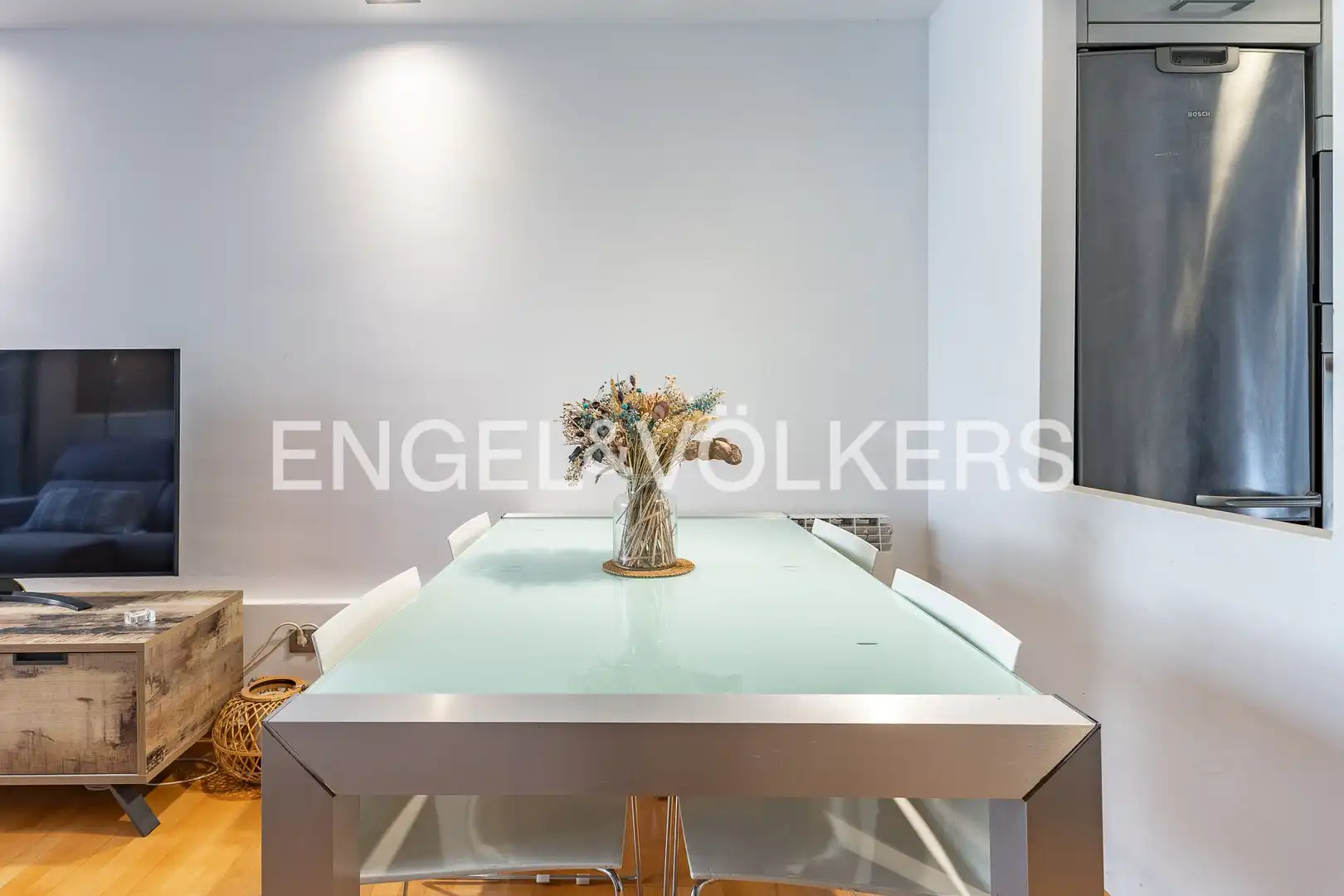 Comedor de Casa adosada en venta en Barcelona con Aire acondicionado, Calefacción y Parquet