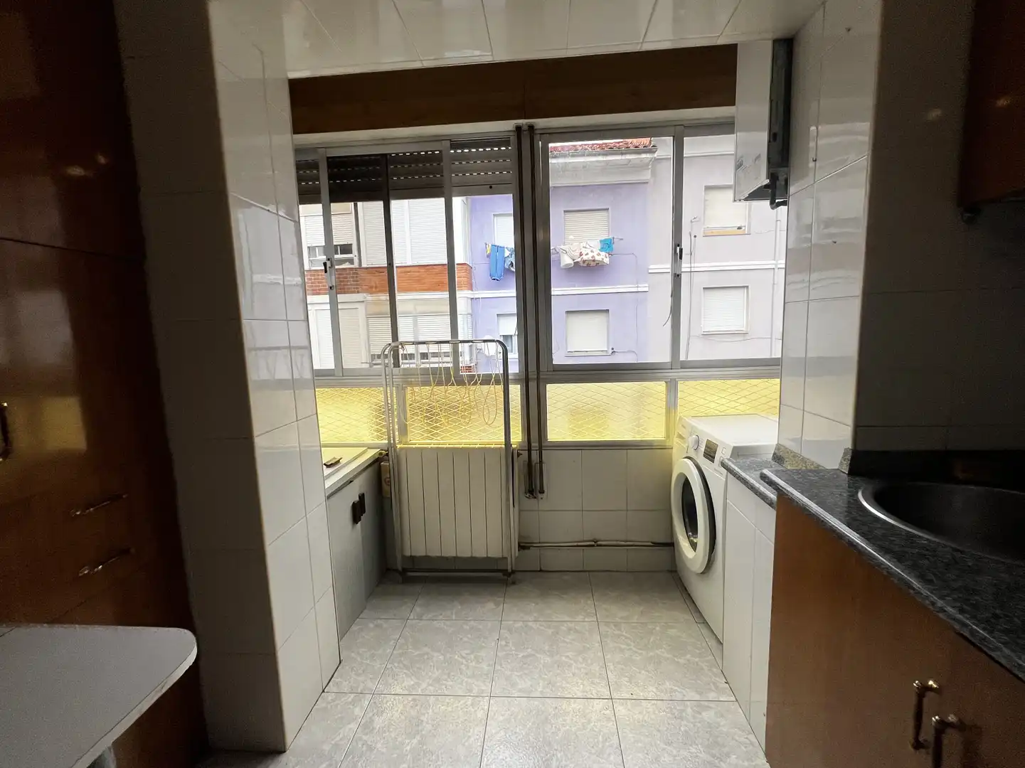 Cocina de Piso en venta en Torrelavega  con Calefacción, Jardín privado y Parquet