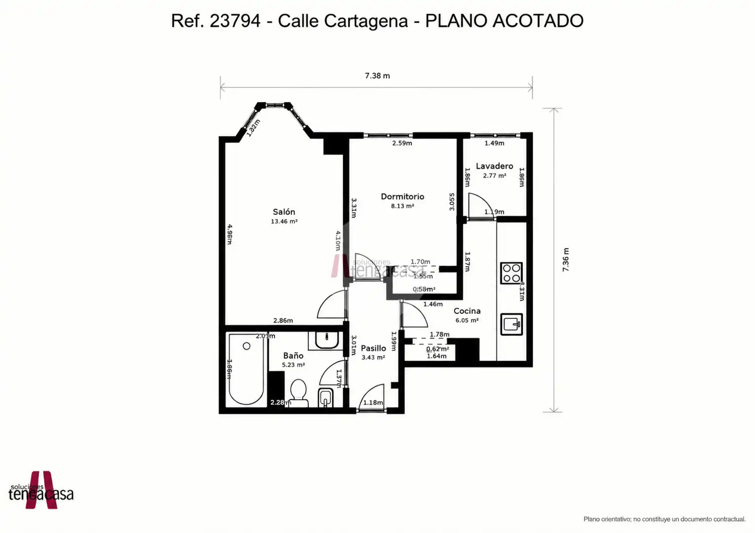 Apartament amb ascensor de lloguer a Calle de Cartagena, imagen 39