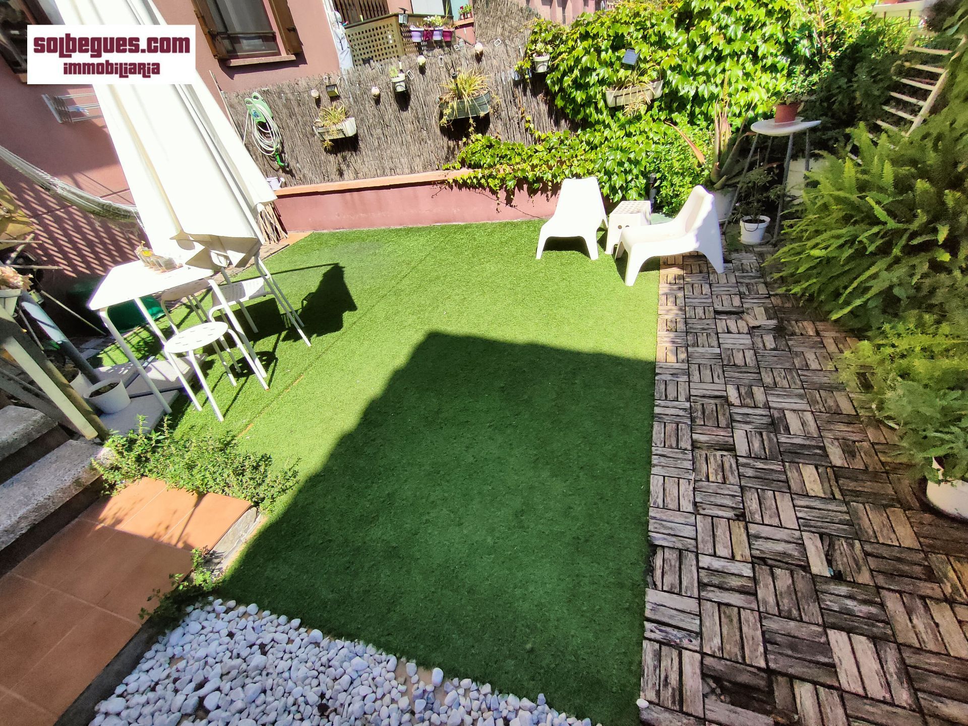 Terrace of Flat for sale in Begues  with Heating, Private garden and Terrace