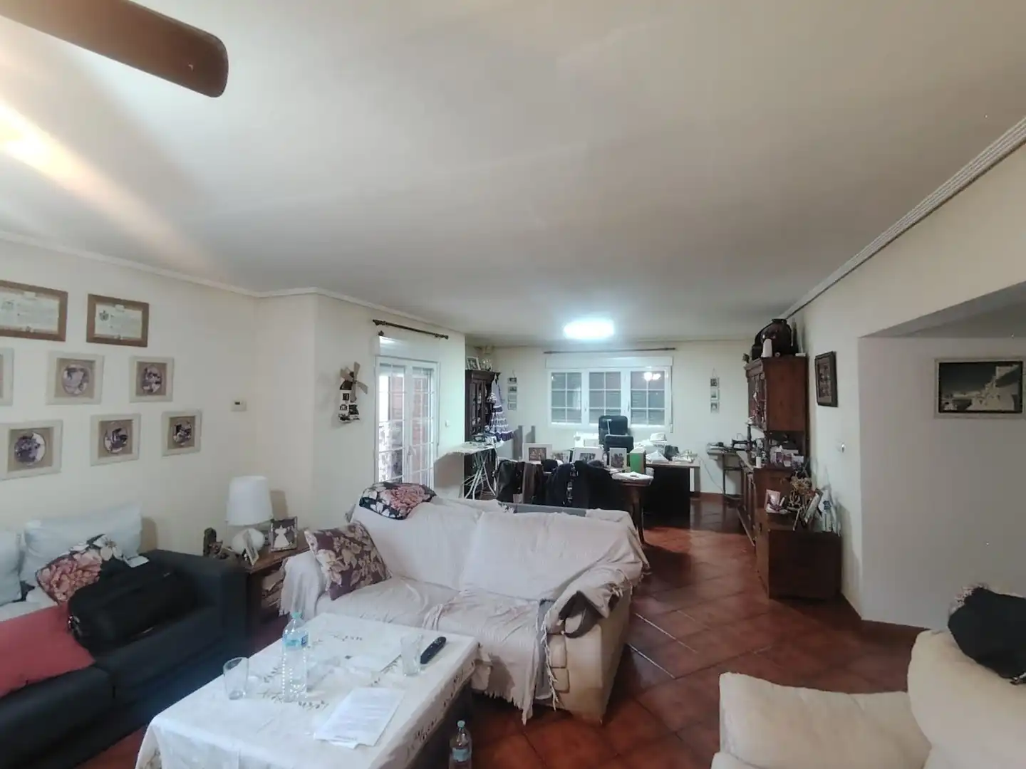 Living room of Houses for sale in Zaragoza  with Heating, Storage room and Swimming Pool