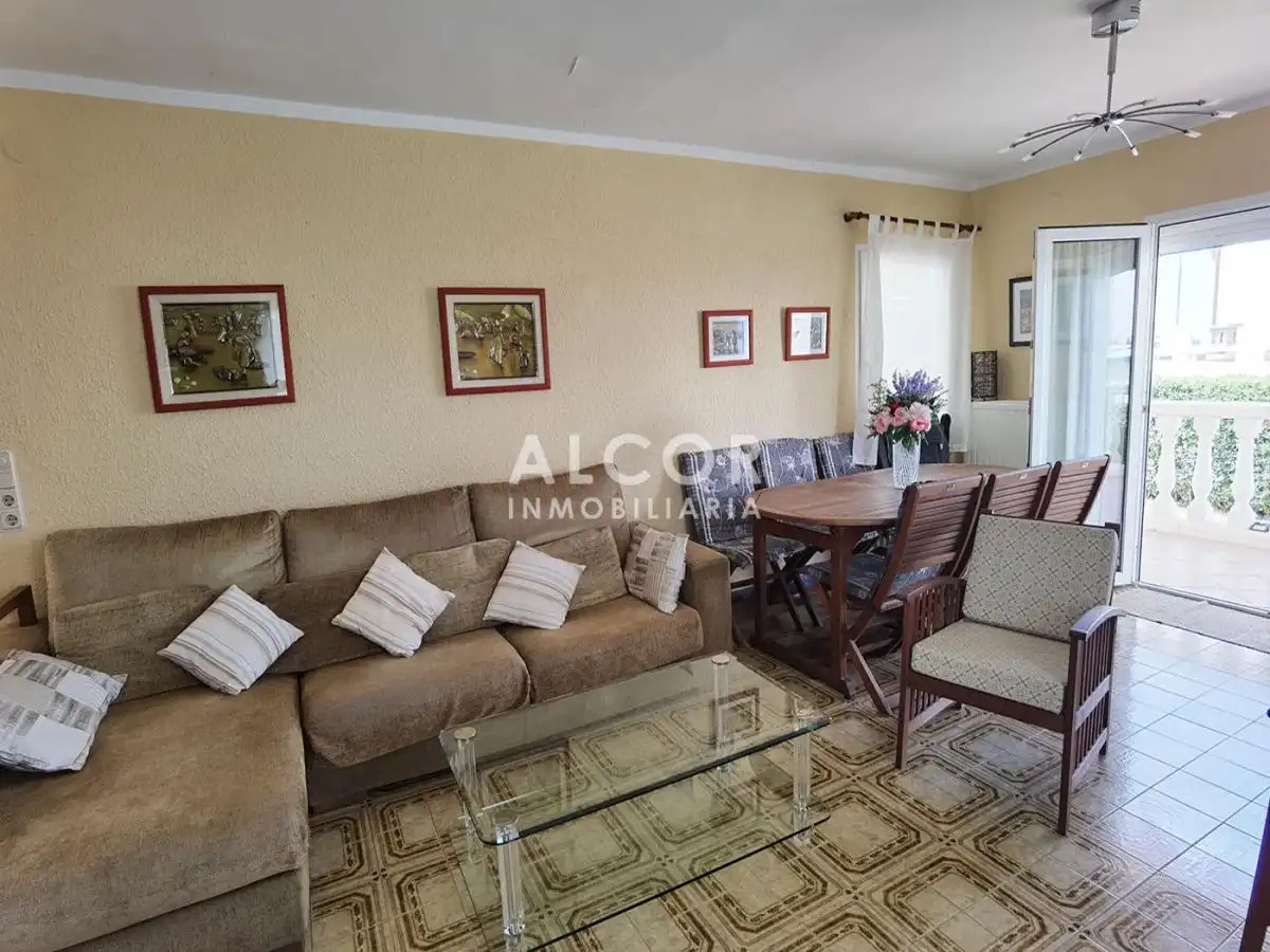Living room of Houses for sale in Peñíscola / Peníscola  with Air Conditioner, Heating and Private garden