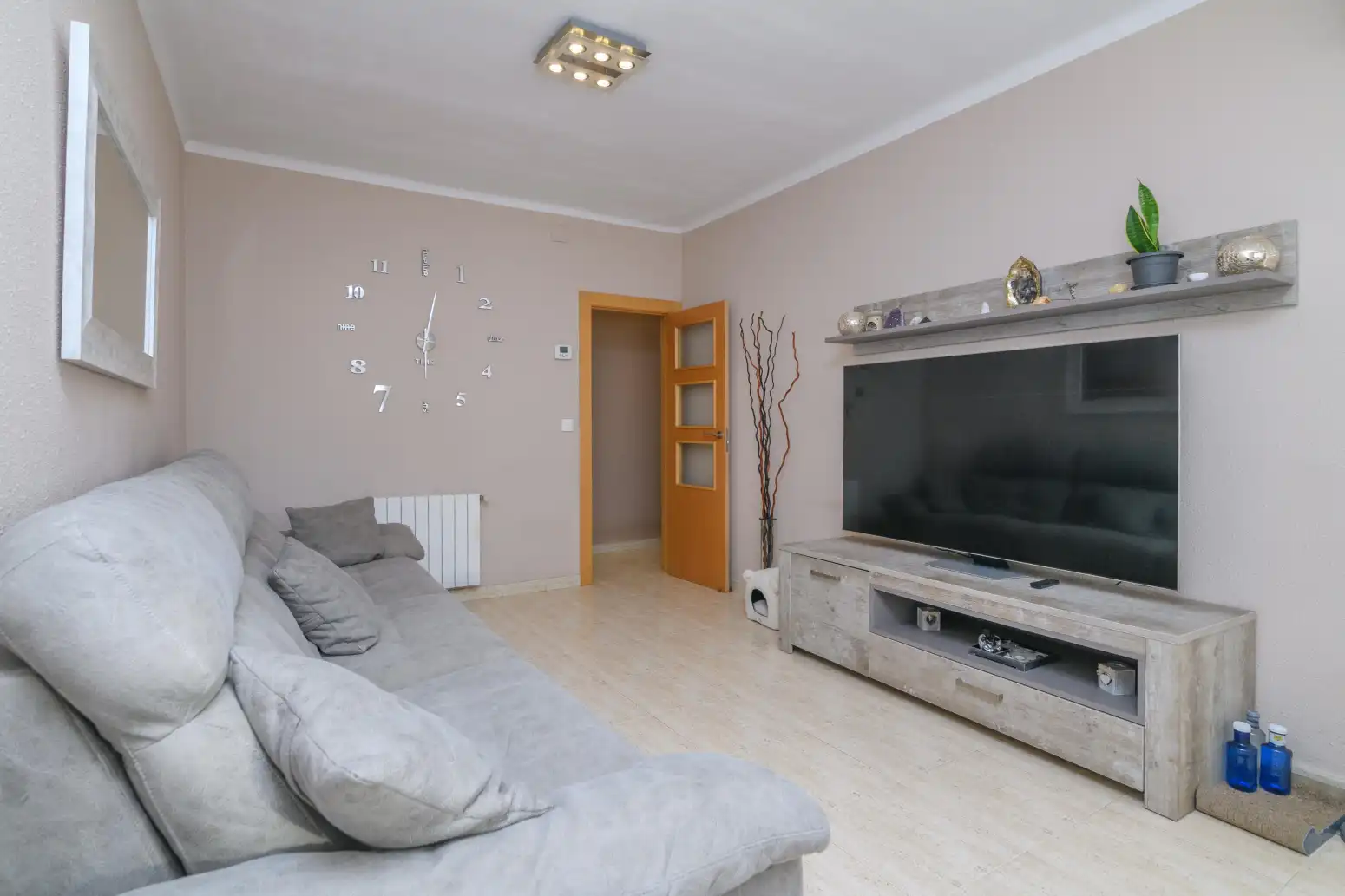Living room of Attic for sale in La Gavarra