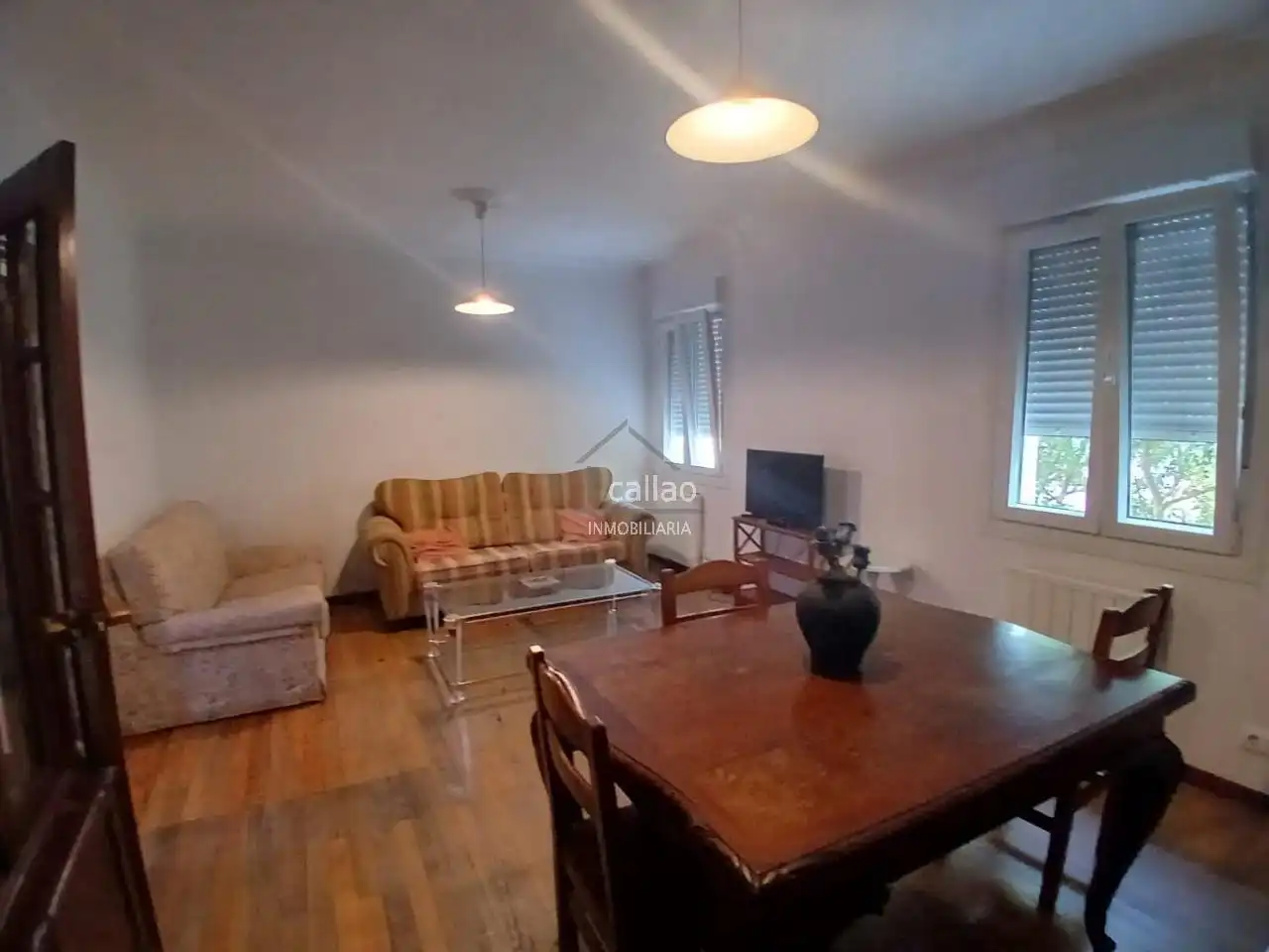 Sala de estar de Piso de alquiler en Ferrol con Calefacción y Amueblado