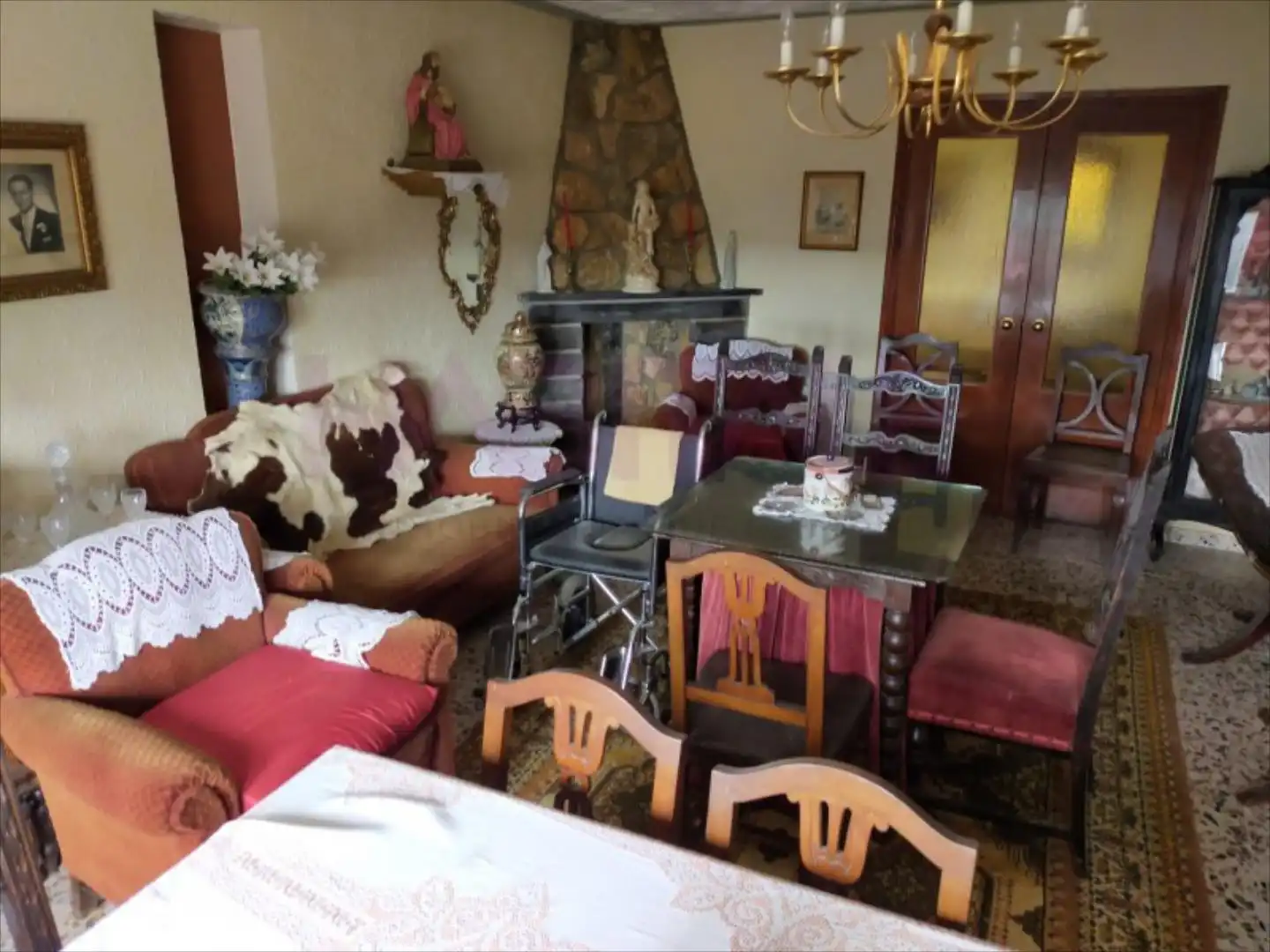Dining room of Houses for sale in Mediana de Aragón  with Storage room