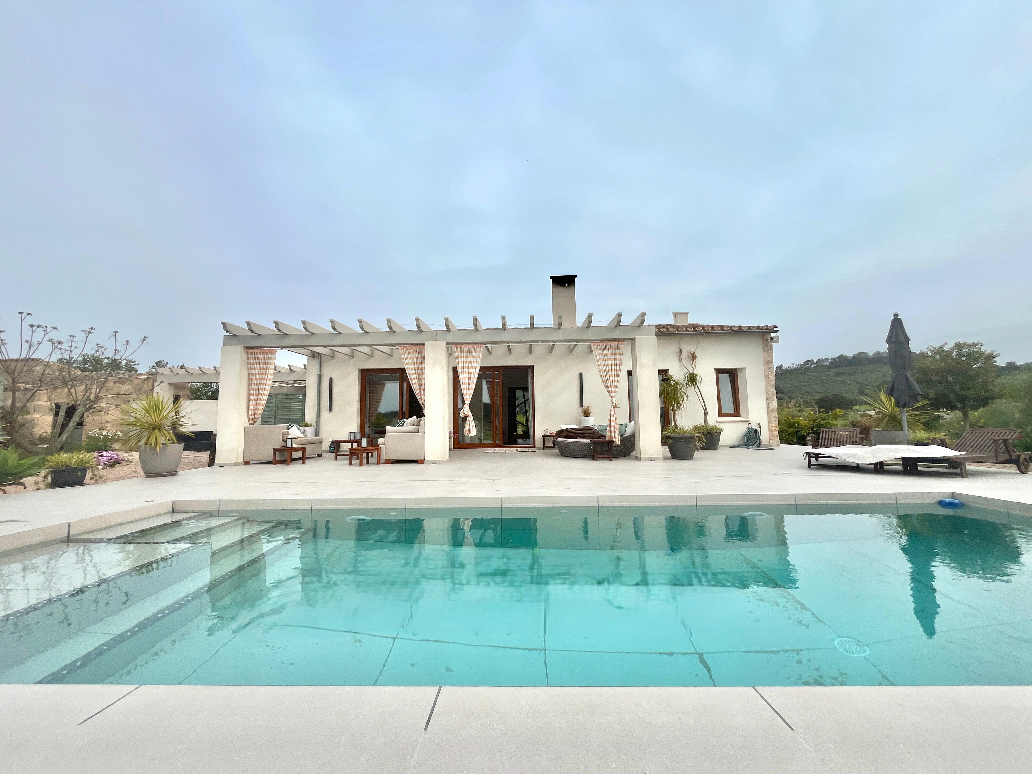 Swimming pool of Single-family semi-detached for sale in Sant Joan  with Air Conditioner and Swimming Pool
