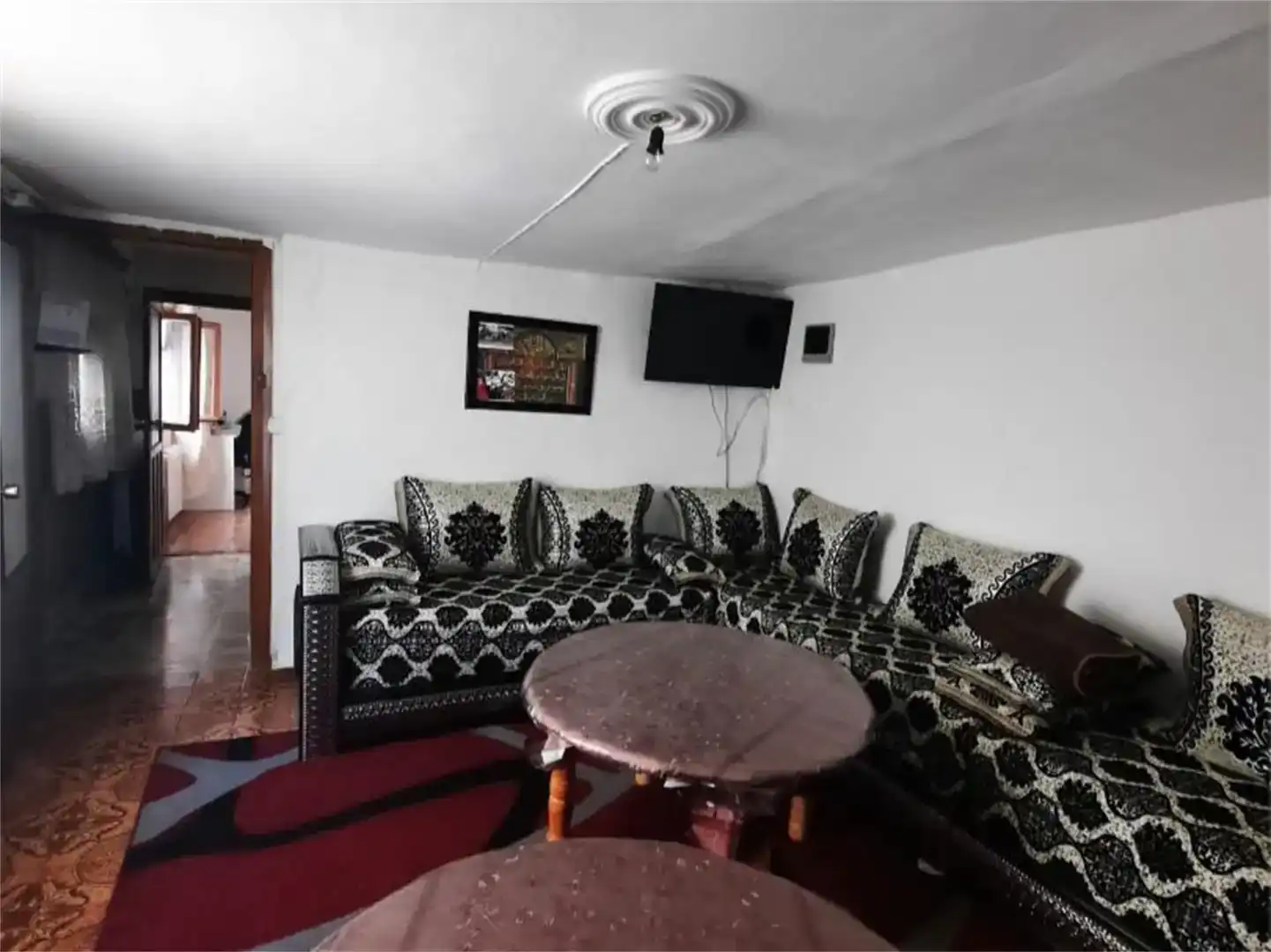 Sala de estar de Casa adosada en venta en Andosilla con Amueblado, Horno y Lavadora