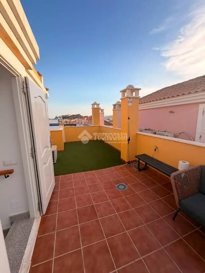 Terraza de Casa adosada en venta en Pulpí