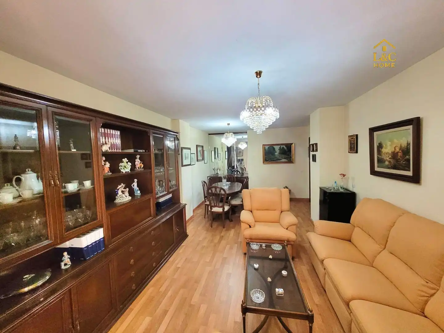 Sala de estar de Piso en venta en Madrid con Calefacción, Terraza y Amueblado