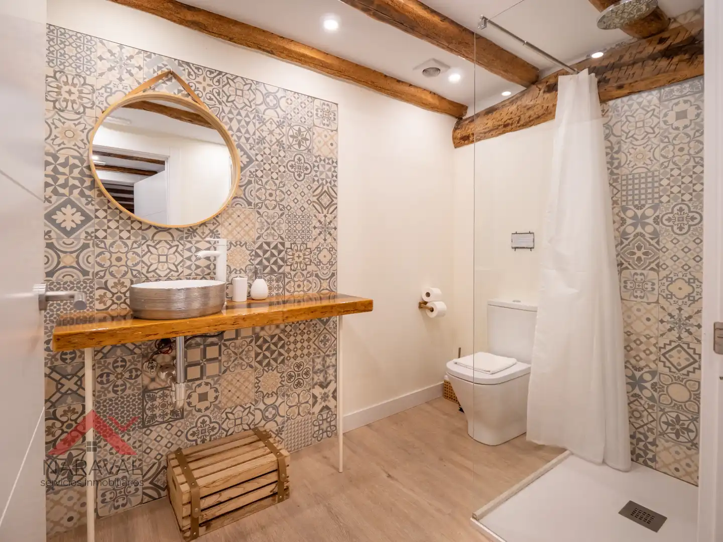 Bany de Casa o xalet en venda en Valdegovia / Gaubea amb Calefacció, Jardí privat i Terrassa