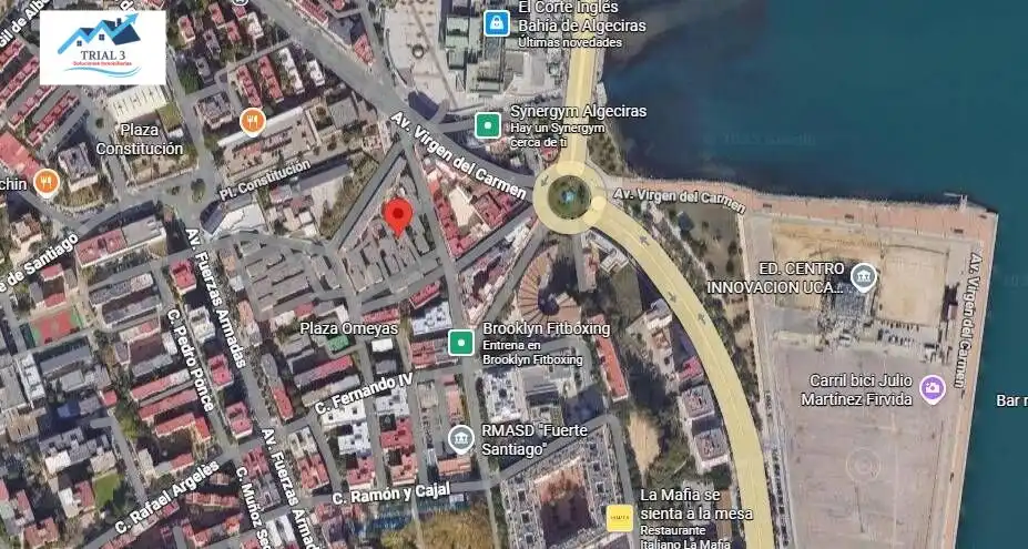 Exterior view of Flat for sale in Algeciras