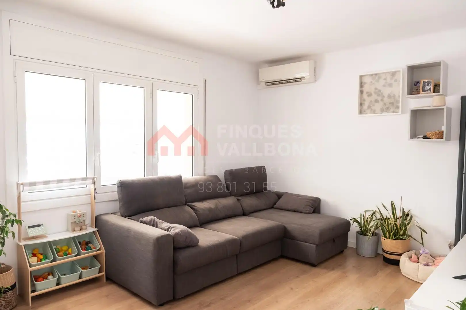 Sala d'estar de Àtic en venda en Capellades amb Aire condicionat, Calefacció i Parquet
