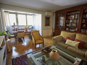 Living room of Flat for sale in Las Rozas de Madrid  with Air Conditioner, Heating and Parquet flooring