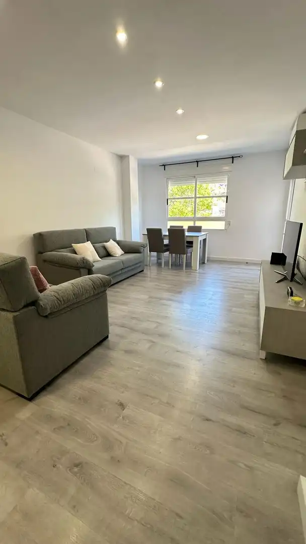 Sala de estar de Piso de alquiler en Murcia con Aire acondicionado y Trastero
